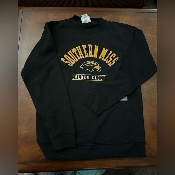 Southern Miss Golden Eagles Champion Crewneck Sweatshirt NEW Size Men's Small - Picture 1 of 4